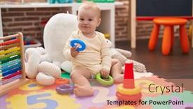  Presentation with baby toy - 