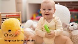  Presentation with baby toy - 