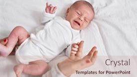  Presentation with baby crying - 