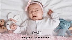  Presentation with baby crying - 