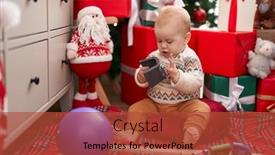  Presentation with baby christmas - 