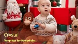  Presentation with baby christmas - 