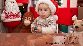  Presentation with baby christmas - 