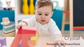  Presentation with baby blocks - 