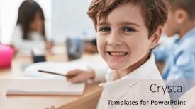  Presentation with student writing - 