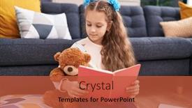  Presentation with girl reading - 