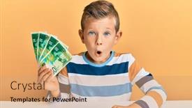  Presentation with israel - Beautiful presentation featuring adorable-caucasian-kid-holding-israel backdrop and a coral colored foreground