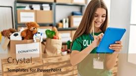  Presentation with volunteer - 