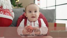  Presentation with baby christmas - 