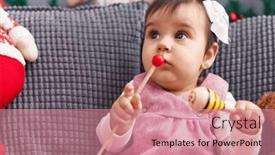  Presentation with baby christmas - 