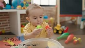  Presentation with baby blocks - 