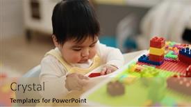  Presentation with baby blocks - 