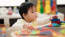  Presentation with baby blocks - 