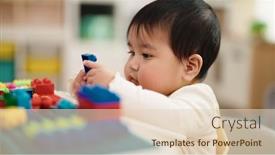  Presentation with baby blocks - 