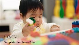  Presentation with baby blocks - 