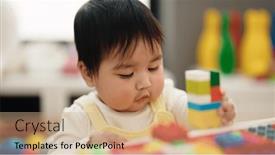  Presentation with baby blocks - 