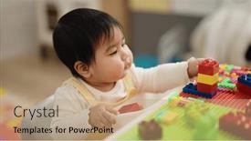  Presentation with baby blocks - 