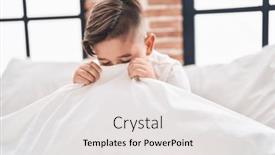  Presentation with belt bed - Presentation theme consisting of adorable-hispanic-boy-sitting background and a light gray colored foreground