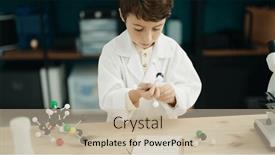  Presentation with molecules - Slide set having adorable-hispanic-boy-student-holding background and a soft green colored foreground