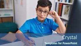  Presentation with student writing - 