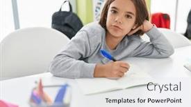  Presentation with student writing - 