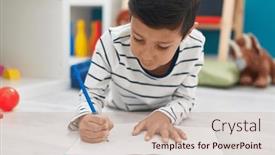  Presentation with student writing - 