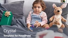  Presentation with christmas girl - 