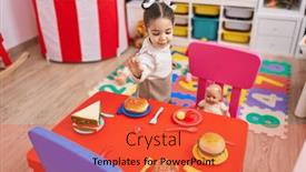  Presentation with doll - 