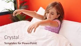  Presentation with hispanic - Presentation having adorable-hispanic-girl-somnambulist-sleepwalking background and a lemonade colored foreground