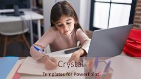  Presentation with student writing - 