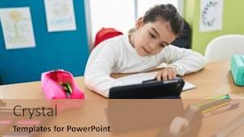  Presentation with student writing - 