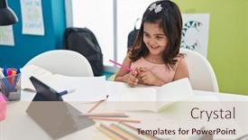  Presentation with student writing - 