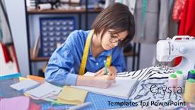  Presentation with clothing factory - 