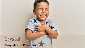  Presentation with chest - Audience pleasing slide set consisting of adorable-latin-toddler-wearing-casual backdrop and a coral colored foreground