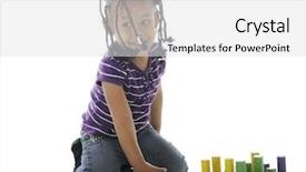  Presentation with creation - Audience pleasing PPT theme consisting of adorable preschooler looking for approval backdrop and a light gray colored foreground