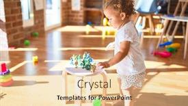  Presentation with soldiers - Presentation with adorable-toddler-playing-with-war background and a lemonade colored foreground