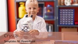  Presentation with microscope - 