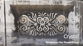  Presentation with temple - Amazing presentation theme having adoration god - view of temple of apollo backdrop and a gray colored foreground