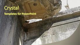  Presentation with antique - Presentation theme having adoration god - view of temple of apollo background and a  colored foreground