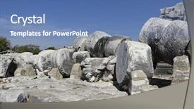  Presentation with antique - Slides consisting of adoration god - view of temple of apollo background and a  colored foreground