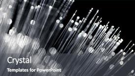  Presentation with adsl - PPT layouts having adsl - fiber optic with white color background and a dark gray colored foreground