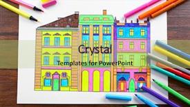  Presentation with anti stress - Amazing PPT theme having adult anti stress coloring backdrop and a  colored foreground