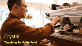  Presentation with asian - PPT theme having adult-happy-asian-man-wearing background and a  colored foreground