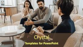  Presentation with family therapy - Theme featuring adult-married-couple-sitting background and a tawny brown colored foreground