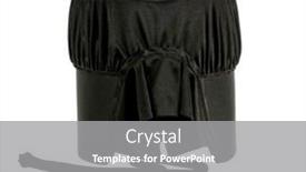  Presentation with amish - Slides having adult-woman-amish-bonnet-isolated background and a gray colored foreground