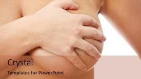  Presentation with radiology breast cancer - Beautiful slide set featuring recycle bin old recycle bin in the park backdrop and a gray colored foreground