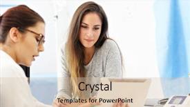  Presentation with health woman running female runner - Theme with adult woman having a visit background and a soft green colored foreground