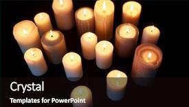  Presentation with mourning - Beautiful PPT layouts featuring religious advent - mourning and commemoration concept backdrop and a black colored foreground