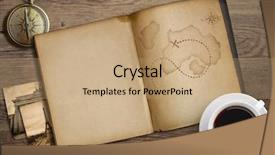  Presentation with nautical - Colorful PPT theme enhanced with adventure and travel nautical theme backdrop and a coral colored foreground