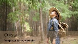  Presentation with pine forest - Slide set consisting of adventure-and-wanderlust-an-active background and a  colored foreground